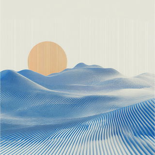 Claymonsoon style, Midjourney V6.1: abstract 3D render