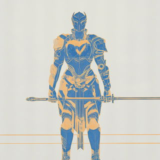 Claymonsoon style, Midjourney V6.1: concept art character design of retropunk steam knight