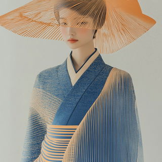 Claymonsoon style, Midjourney V6.1: haute-couture fashion outfit