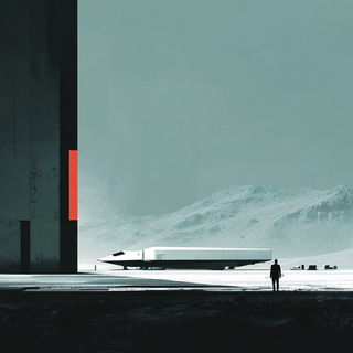 Rainmigrant style, Midjourney V6.1: cinematic shot from sci-fi movie