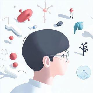 Hatchrift style, Midjourney V6.1: editorial illustration for popular scientific magazine cover