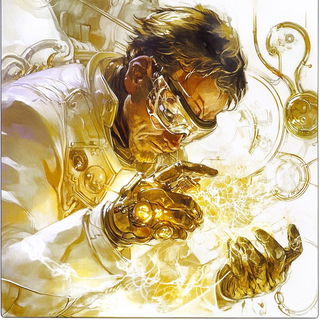 Chromaframe style, Midjourney V6.1: editorial illustration for popular scientific magazine cover