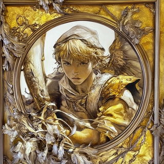 Chromaframe style, Midjourney V6.1: classical 18th-century oil painting