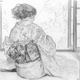 Baroque Fracture Studio style, Midjourney V6.1: black-and-white manga comic strip