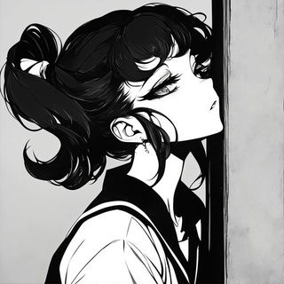 Whiteframe Sublimation style, Midjourney V6.1: black-and-white manga comic strip