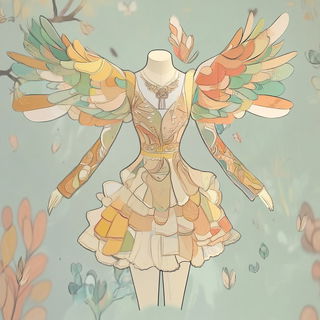Swirlboard Lettering style, Midjourney V6.1: haute-couture fashion outfit
