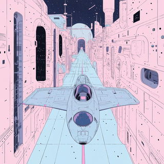 Tarnflower style, Midjourney V6.1: cinematic shot from sci-fi movie