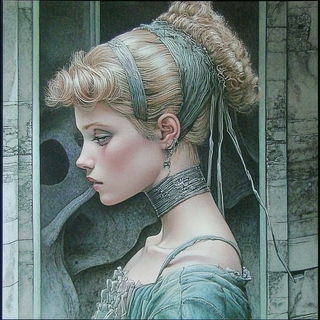 Tendrilicon style, Midjourney V6.1: classical 18th-century oil painting