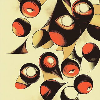 Stippletide style, Midjourney V6.1: creative pattern composition