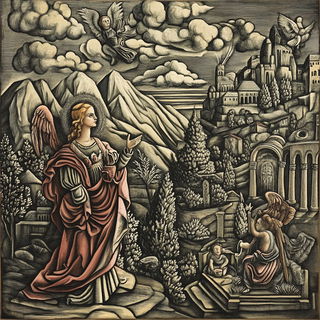 Cranefold style, Midjourney V6.1: classical 18th-century oil painting