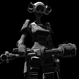 Carmine Oxide Front style, Midjourney V6.1: concept art character design of retropunk steam knight