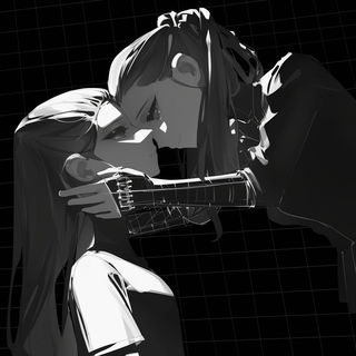 Carmine Oxide Front style, Midjourney V6.1: black-and-white manga comic strip