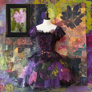 Ringward style, Midjourney V6.1: haute-couture fashion outfit