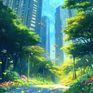 Inkmarble Reliefism style, Midjourney V6.1: megacity with futuristic bioarchitecture