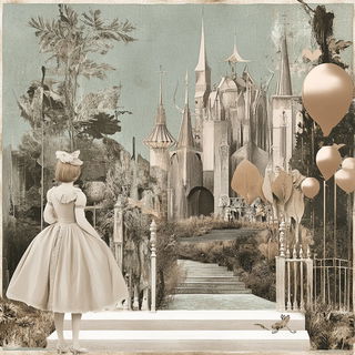 Volcanic Vastform style, Midjourney V6.1: retro fairy-tale illustration