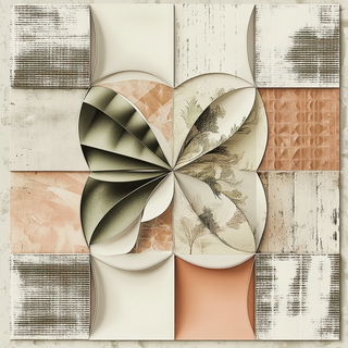 Volcanic Vastform style, Midjourney V6.1: creative pattern composition