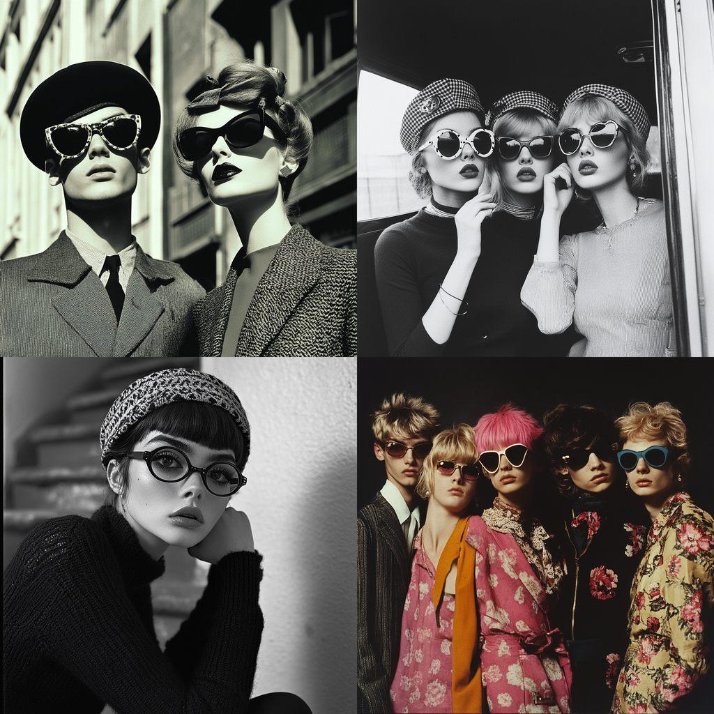 Beatnik fashion style, Midjourney V6.1, render 1 of 4
