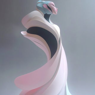 Canyonflash Iconography style, Midjourney V6.1: abstract 3D render