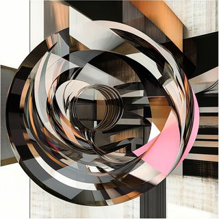 Olivarchism style, Midjourney V6.1: abstract 3D render