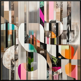 Olivarchism style, Midjourney V6.1: creative pattern composition