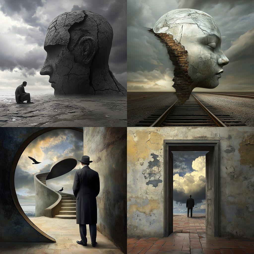 Ben Goossens style, Midjourney V6.1, render 1 of 4