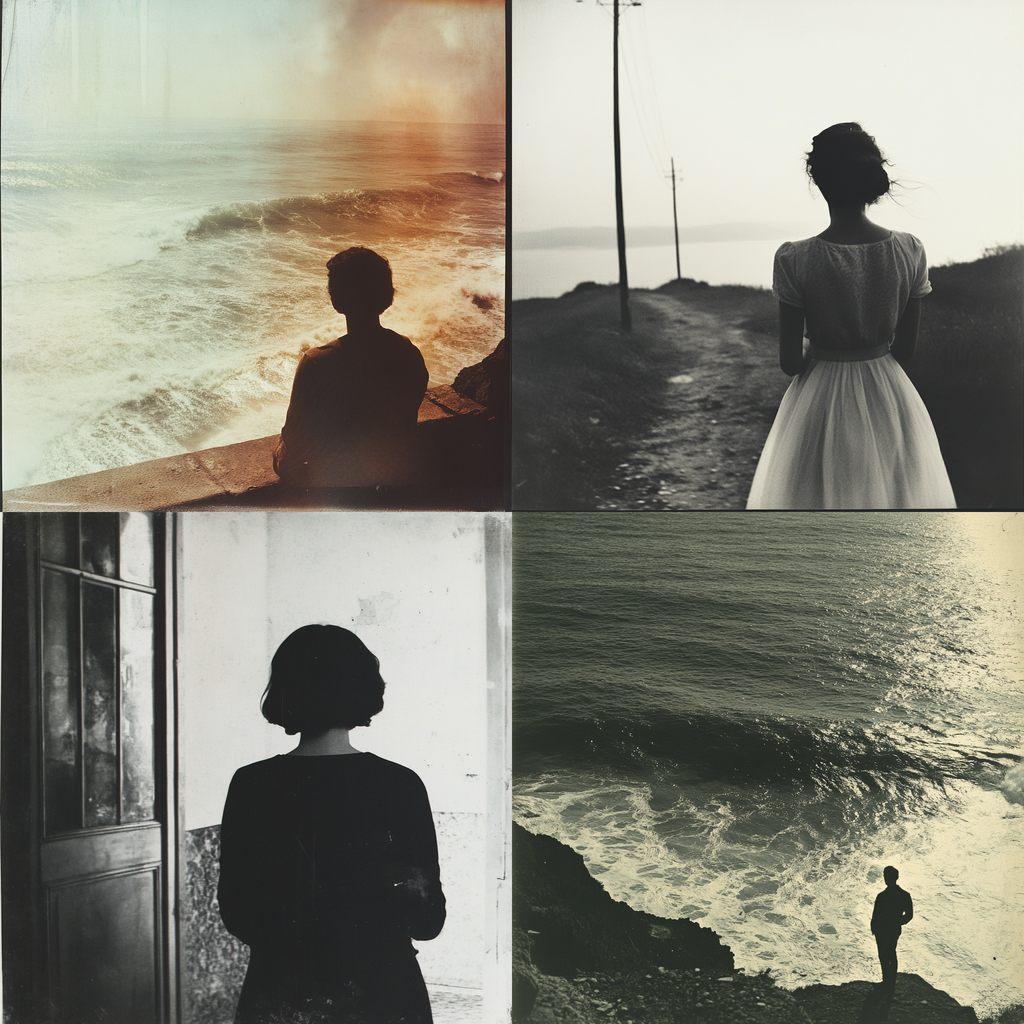 Bernard Plossu style, Midjourney V6.1, render 1 of 4
