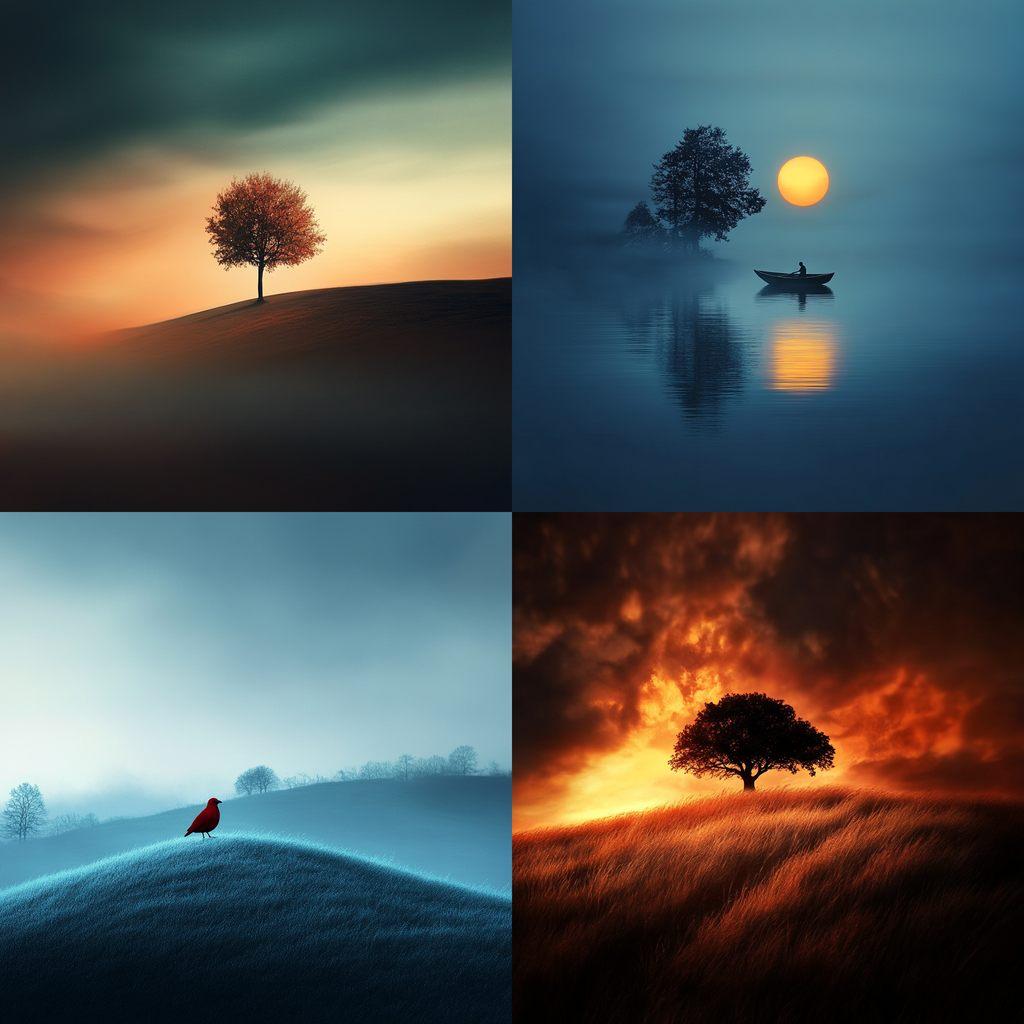Bess Hamiti style, Midjourney V6.1, render 1 of 4