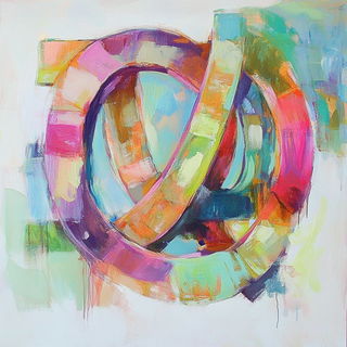 Auralis Glassworks style, Midjourney V6.1: typographic composition with large letters