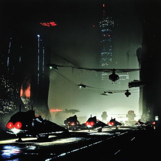 Coastomech style, Midjourney V6.1: cinematic shot from sci-fi movie