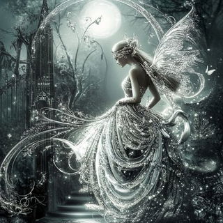 Waterglass Automata style, Midjourney V6.1: retro fairy-tale illustration