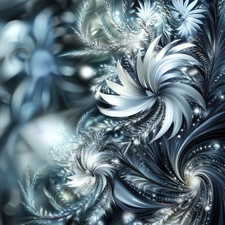 Waterglass Automata style, Midjourney V6.1: creative pattern composition