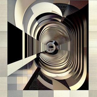 Titanium Rift Opera style, Midjourney V6.1: abstract 3D render