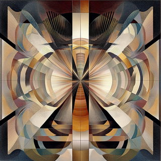 Titanium Rift Opera style, Midjourney V6.1: creative pattern composition
