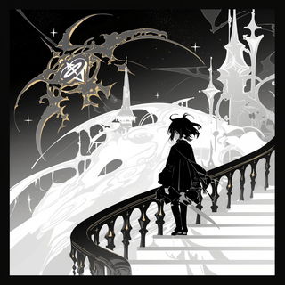 Scribblebound style, Midjourney V6.1: black-and-white manga comic strip