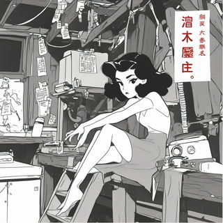 Inkstep Bluegrass style, Midjourney V6.1: black-and-white manga comic strip