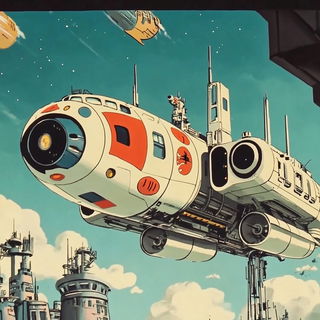 Inkstep Bluegrass style, Midjourney V6.1: cinematic shot from sci-fi movie