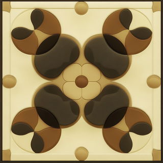 Chromefall Terraces style, Midjourney V6.1: creative pattern composition
