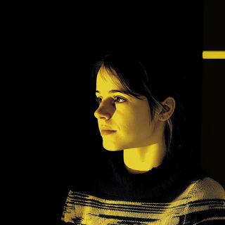 Agariconstruct style, Midjourney V6.1: photographic portrait of female protagonist