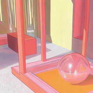 Kozo Windmill Society style, Midjourney V6.1: abstract 3D render