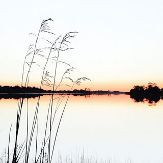 Turquoisenamel style, Midjourney V6.1: realistic landscape photograph of quiet dawn