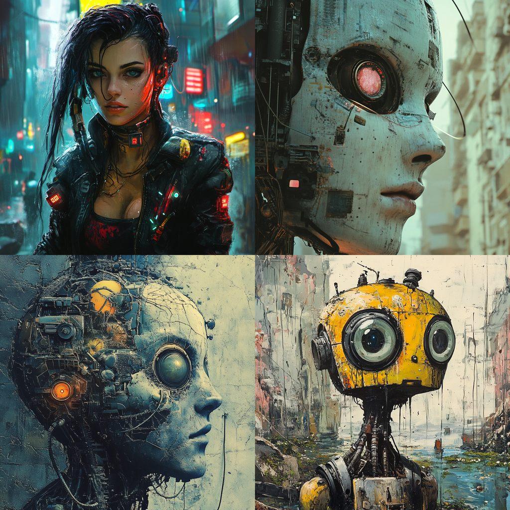 Biopunk style, Midjourney V6.1, render 1 of 4
