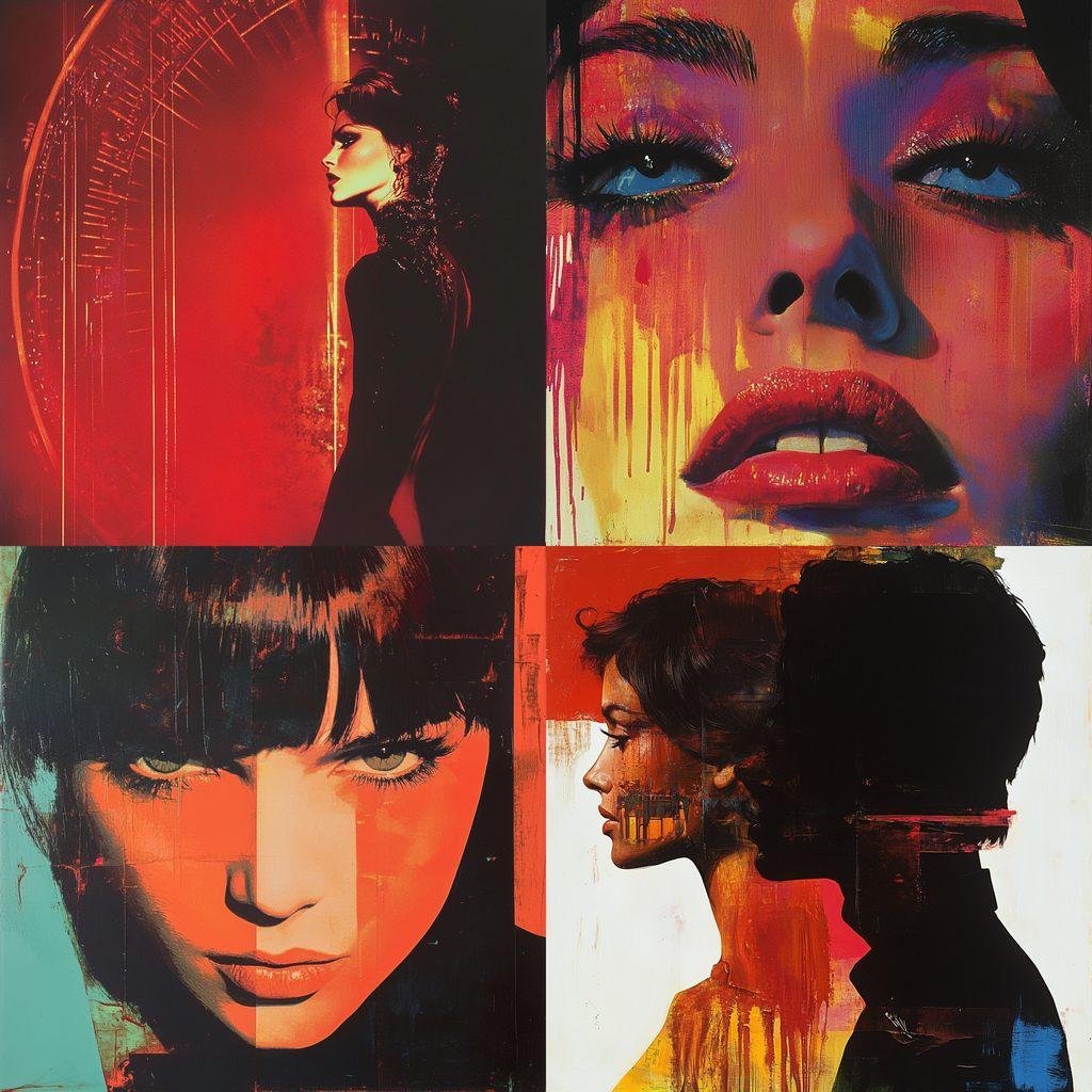 Bob Peak style, Midjourney V6.1, render 1 of 4