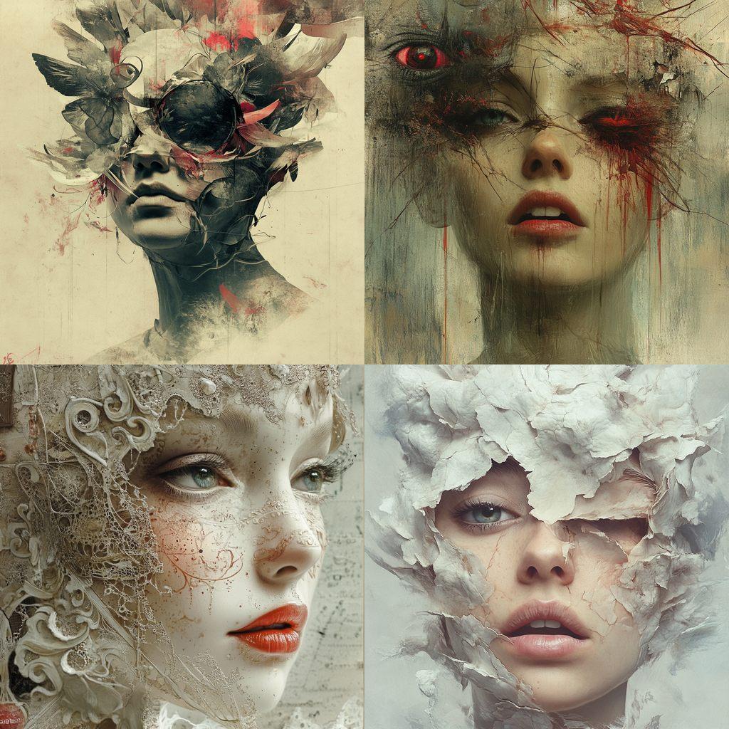 Bojan Jevtic style, Midjourney V6.1, render 1 of 4