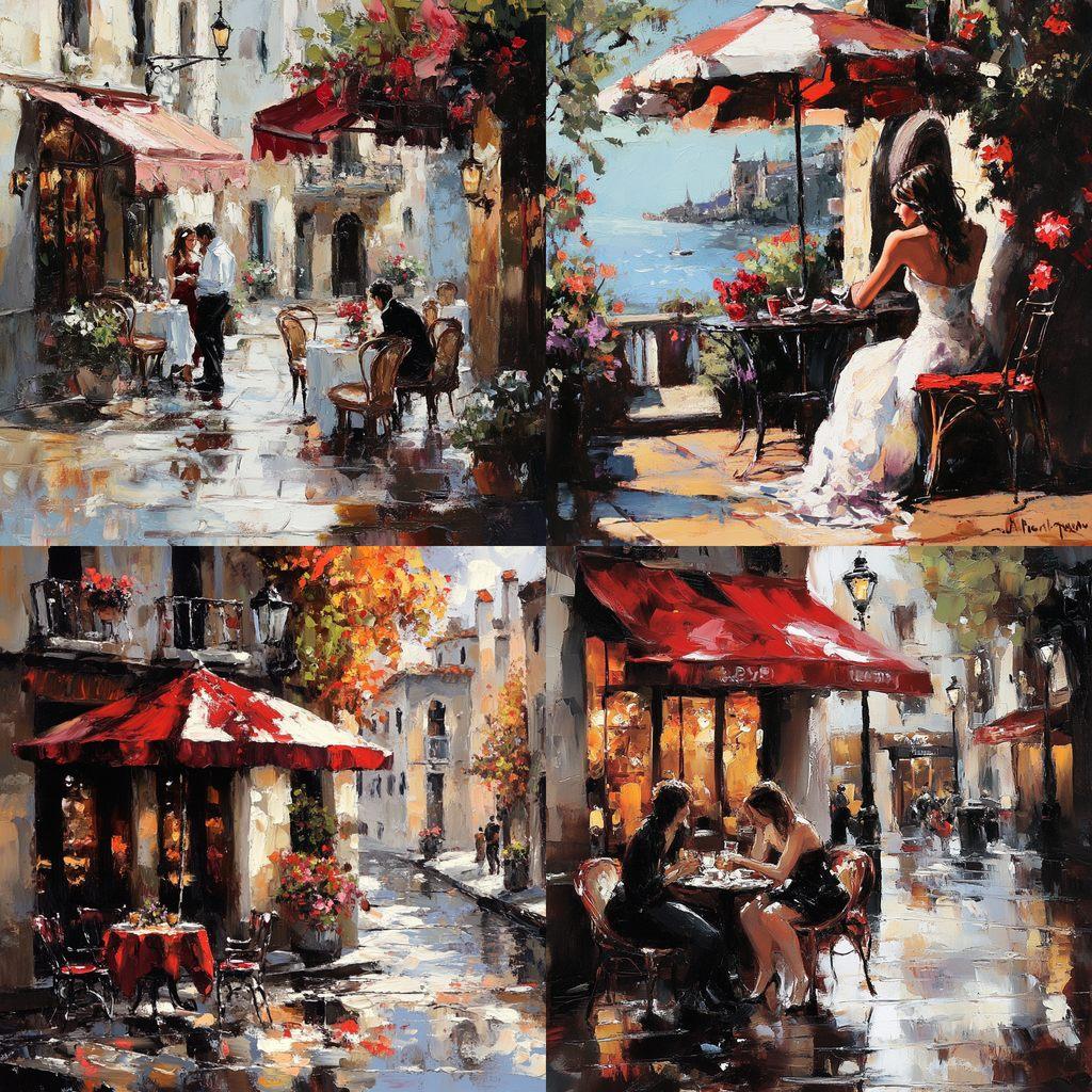 Brent Heighton style, Midjourney V6.1, render 1 of 4