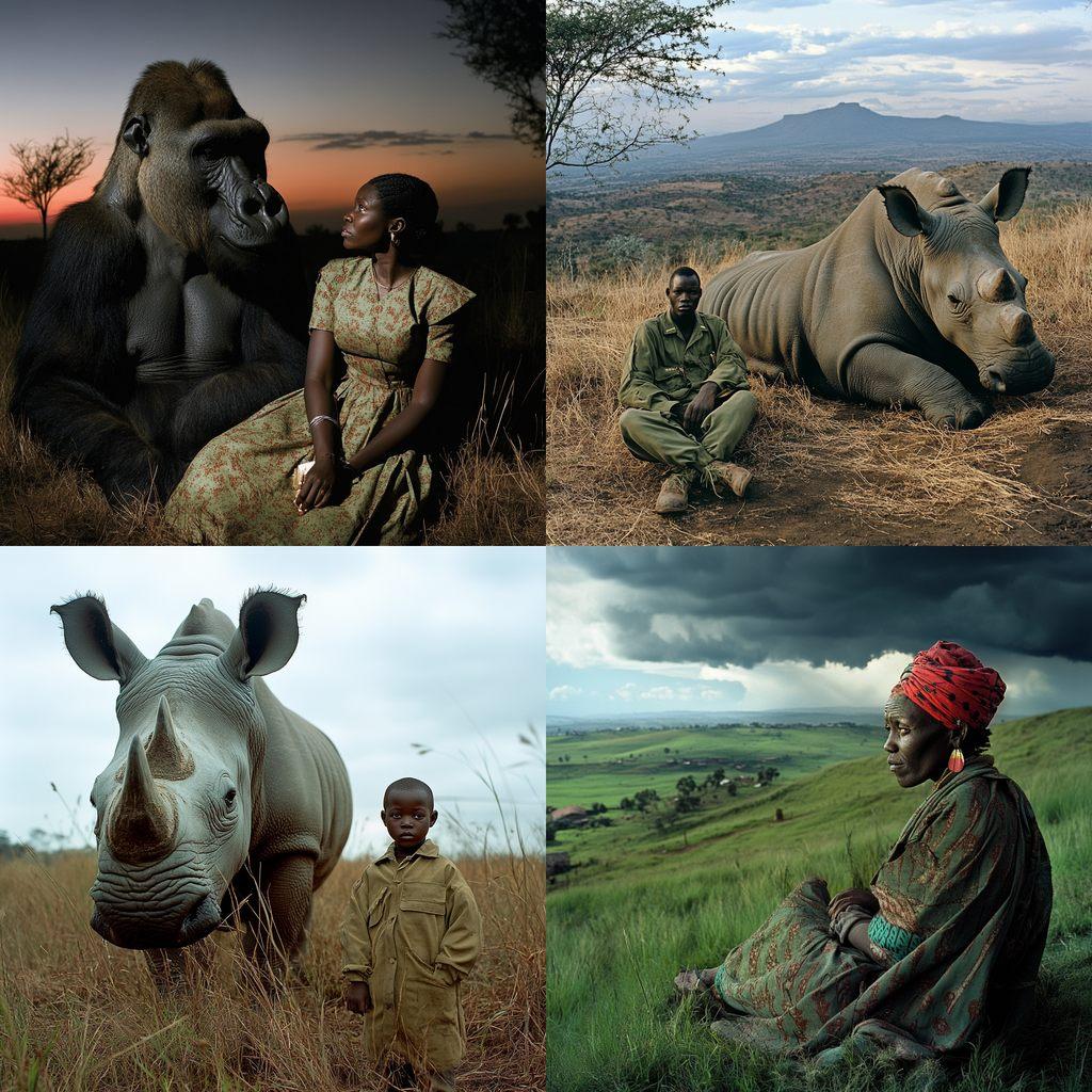 Brent Stirton style, Midjourney V6.1, render 1 of 4