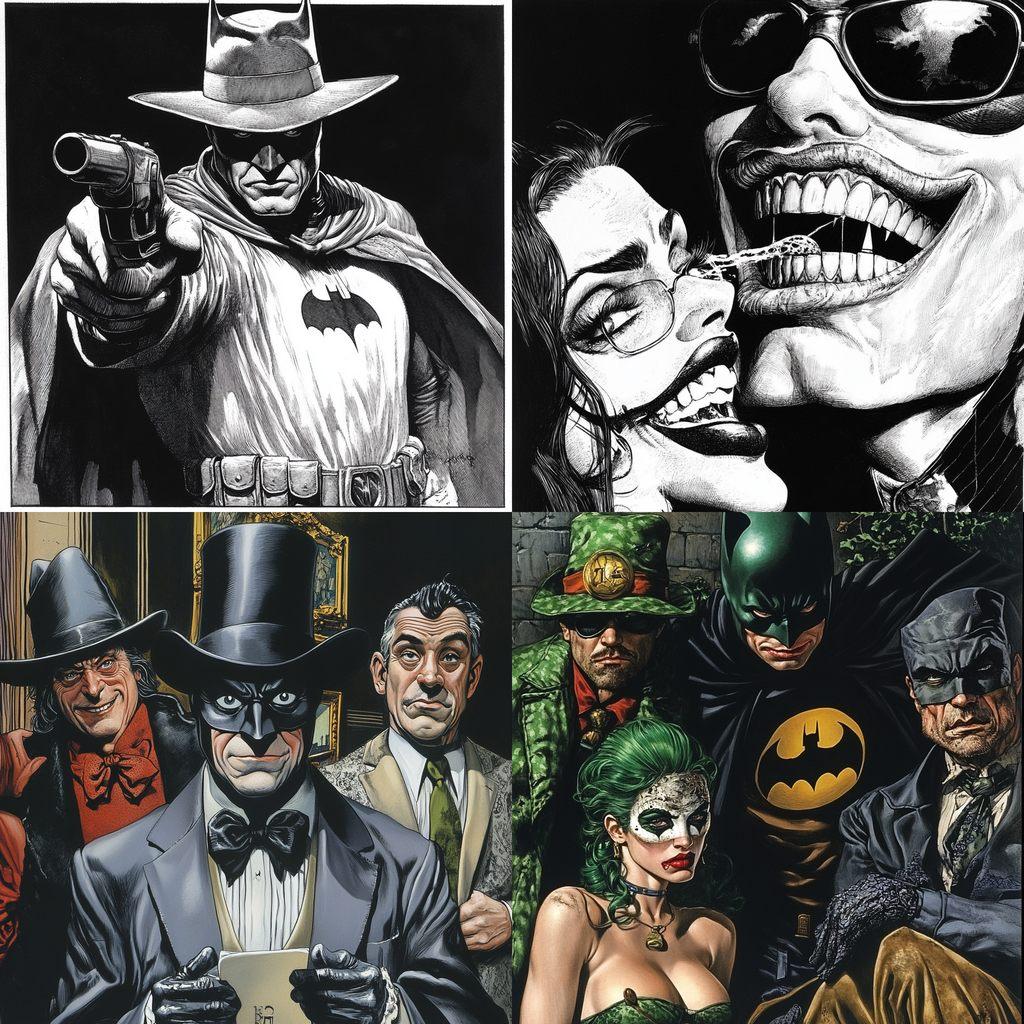Brian Bolland style, Midjourney V6.1, render 1 of 4