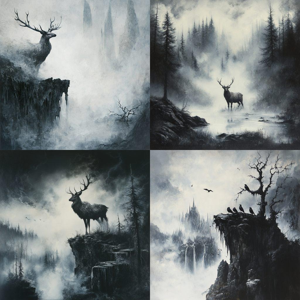 Brian Mashburn style, Midjourney V6.1, render 1 of 4