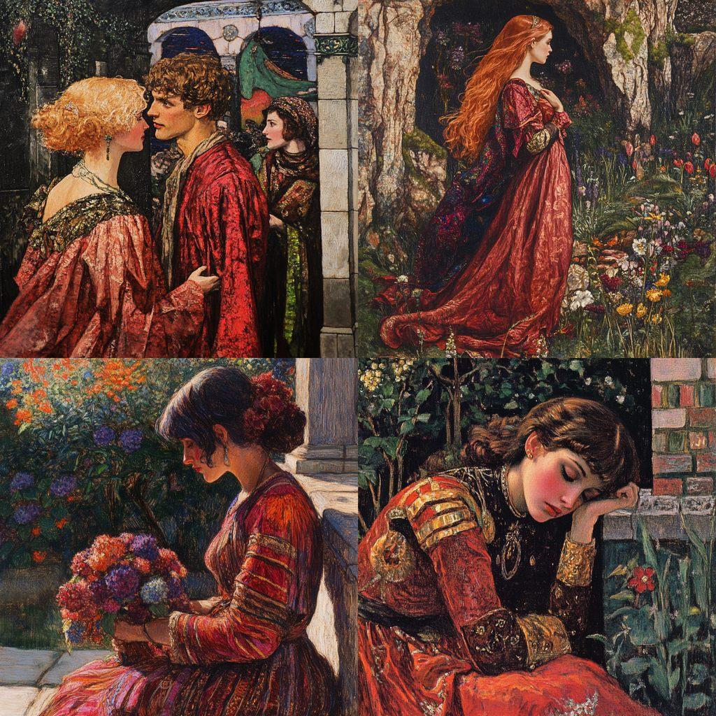 Byam Shaw style, Midjourney V6.1, render 1 of 4