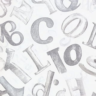 Maskforge style, Midjourney V6.1: typographic composition with large letters