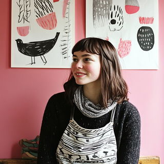 Chromavitra style, Midjourney V6.1: photographic portrait of female protagonist
